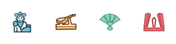 Set斗牛斗牛士西班牙火腿迷图片下载