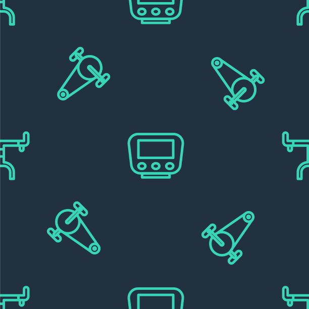 将自行车里程表的链条与齿轮相连图片下载