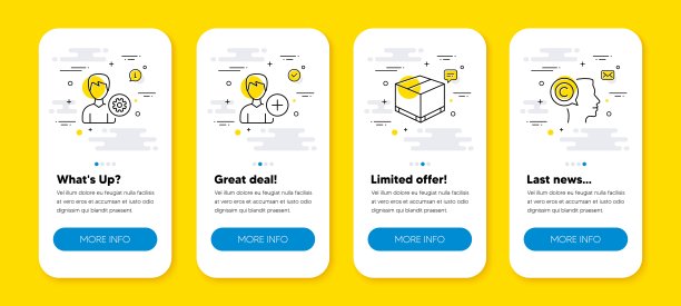 向量集添加人，支持和交付框线图标集。向量图片下载