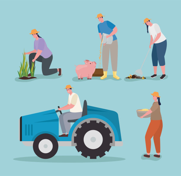 农民图标集图片下载