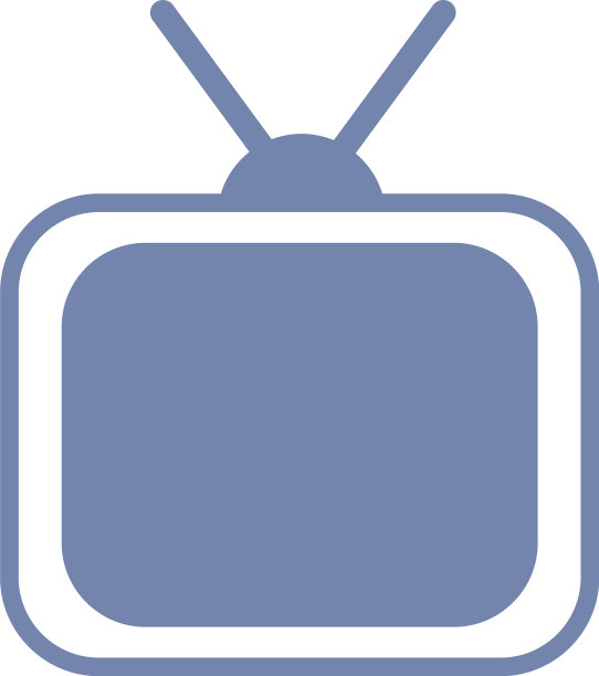 看白色背景的电视图片下载