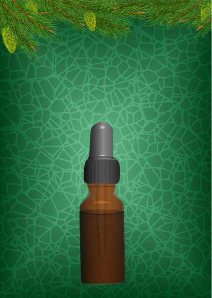 松油飘逸瓶图片下载