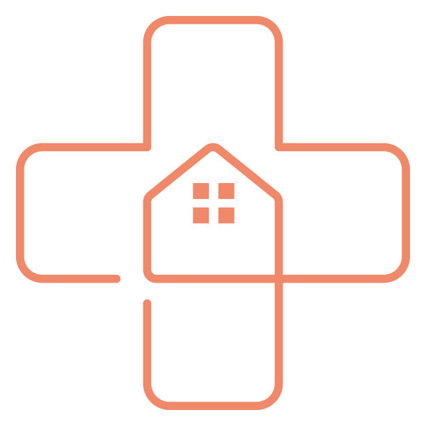 家十字图标设计矢量插图图片下载