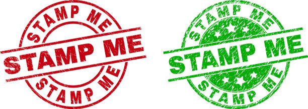 给我贴上不干净的圆形印章图片下载