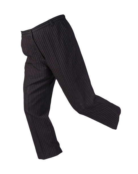 女人的裤子被隔离在白色背景上图片下载