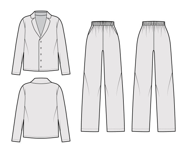 设置睡衣睡衣衬衫裤子技术图片下载