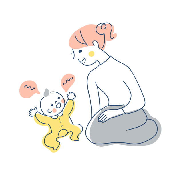 宝宝和妈妈在一起玩图片下载