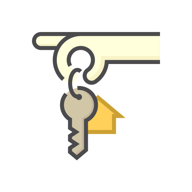 房子出售或购买概念矢量图标设计。64x64像素完美和可编辑的线描边。图片下载