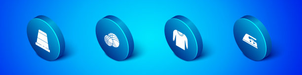 为缝制毛衣设置等距顶针图片下载