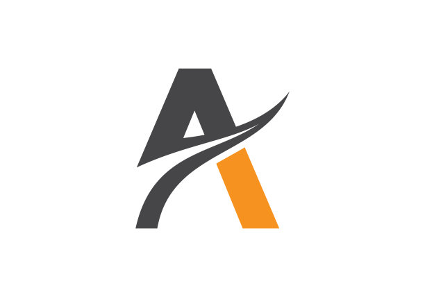 首字母是企业标识设计的矢量字母。一个标志设计图片下载