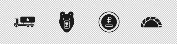 集油罐车熊头卢布卢布图片下载