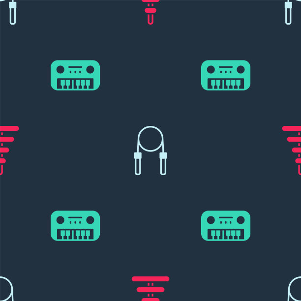 设置金字塔玩具跳绳和玩具钢琴图片下载