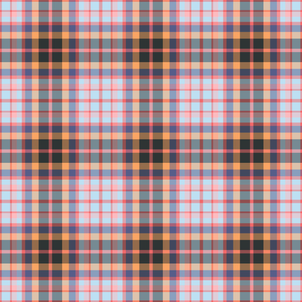 格子无缝图案背景纺织品图片下载