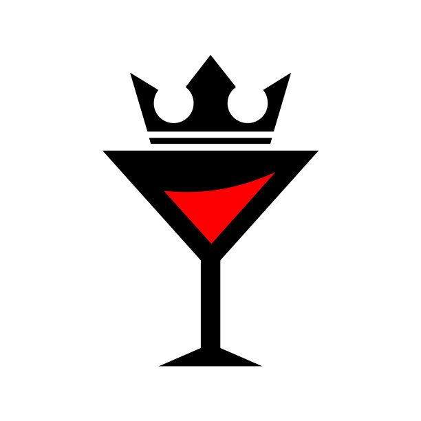 红酒王皇冠标志图片下载