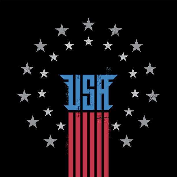 美国- t恤图案设计为t恤配图片下载