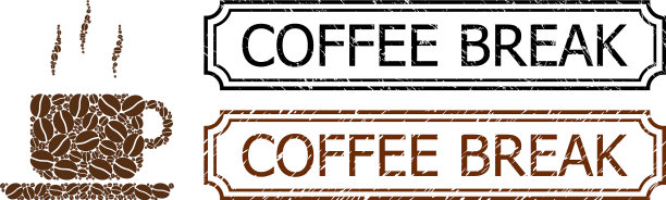 带凹槽的有纹理的橡皮图章图片下载