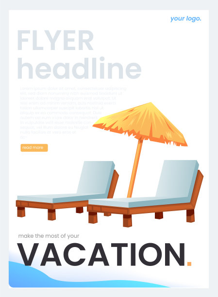 给旅行社的传单是关于度假的图片下载