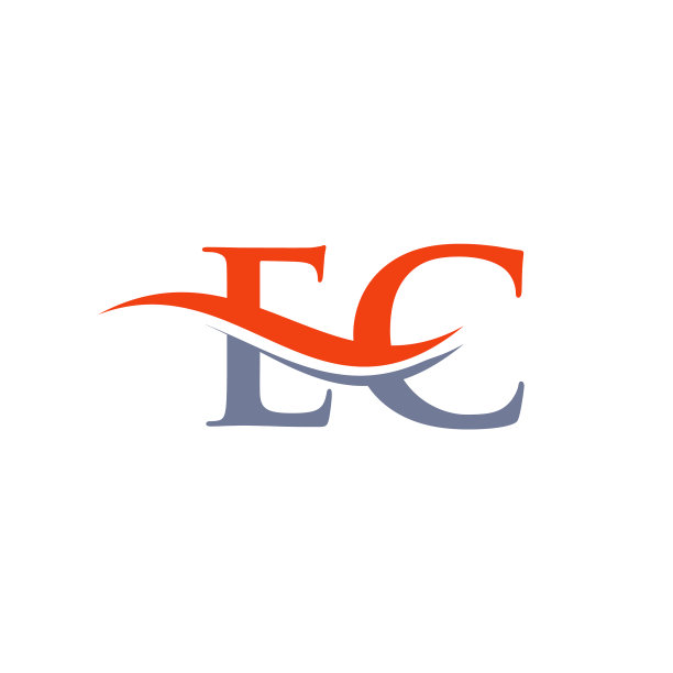 Ec连接的标志，为企业和公司的身份图片下载