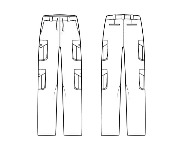 工装裤的技术时尚图片下载
