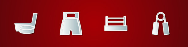 设置冰球棍和冰球拳击短环图片下载