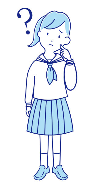 穿着水手服的高中女生图片下载