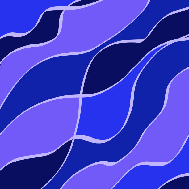 抽象蓝色马赛克背景与线蓝色图片下载