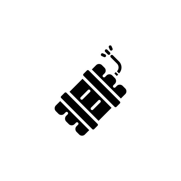 标识中的炸药图标图片下载
