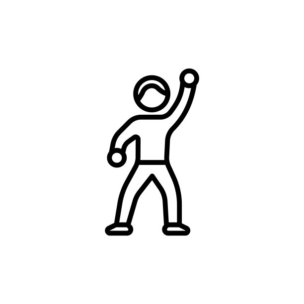 派对舞蹈logotype图标图片下载