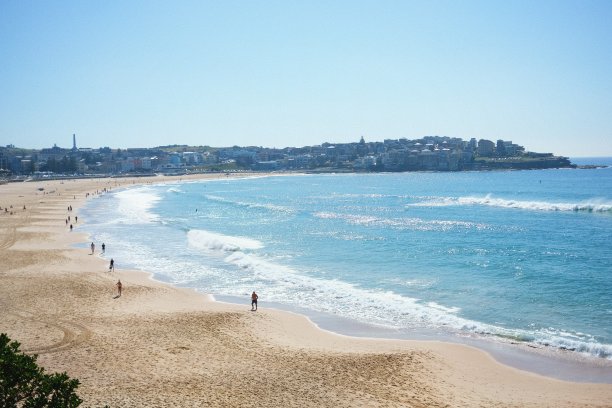 邦迪海滩;澳大利亚悉尼图片下载