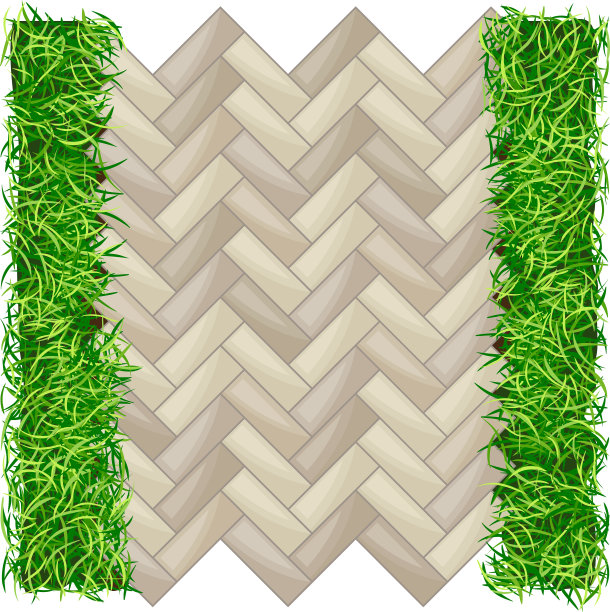 人行道或人行道用石板作为室外地面图片下载