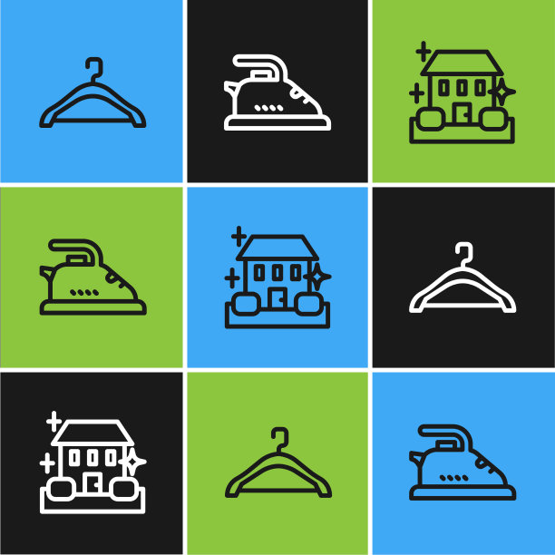 套线衣架衣柜家居清洁服务图片下载