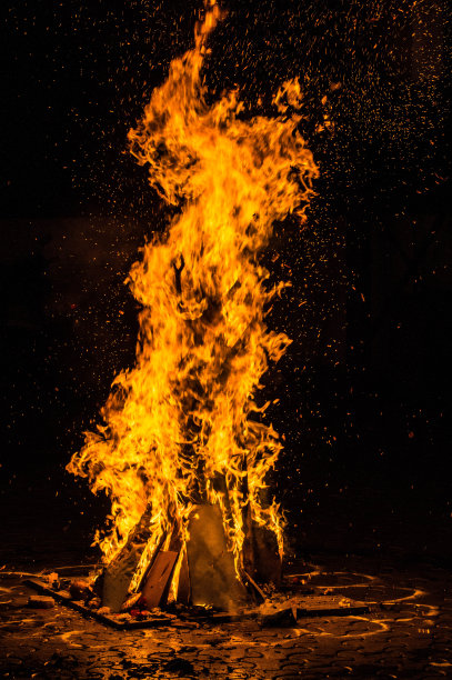 火焰景观图片下载