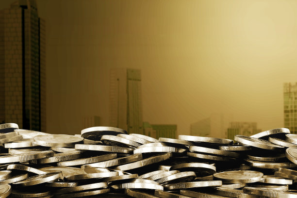 堆栈的硬币图片下载