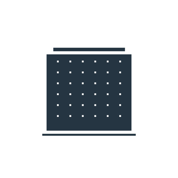 酒店的图标。字形酒店图标用于网站设计和移动，应用程序开发，打印。酒店图标从充满建筑收集孤立的白色背景。图片下载