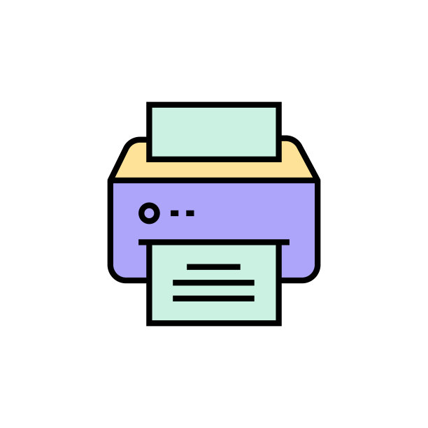 传真机线路图标图片下载