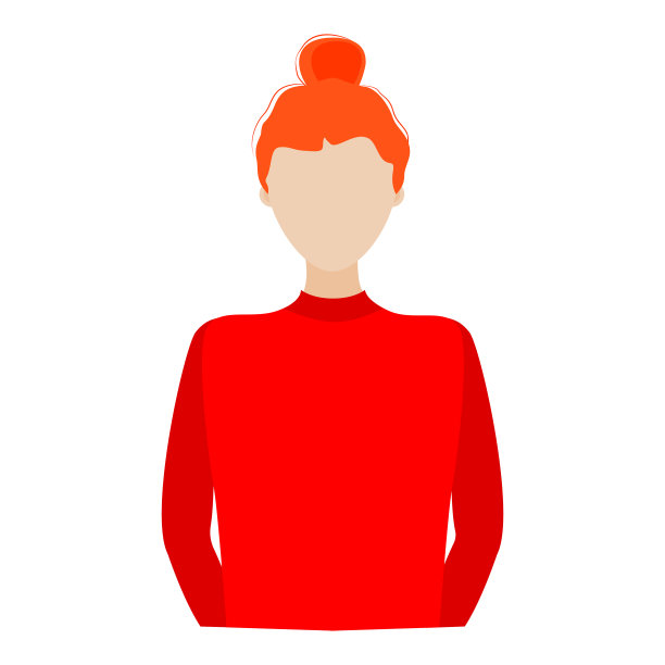 身材红头发穿红衣服的女孩。《阿凡达》图片下载