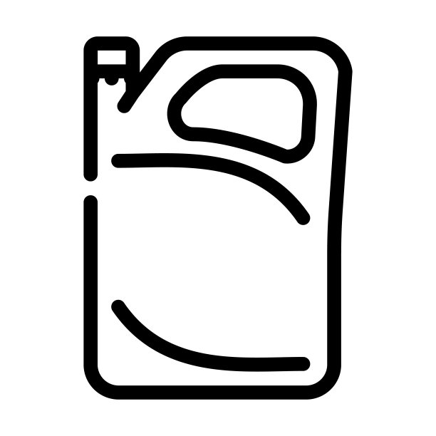 半刚性塑料包装线图标矢量插图图片下载