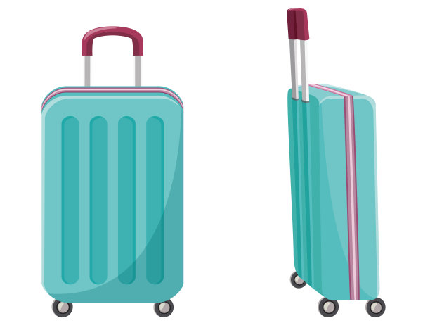 手提箱图标插图集[矢量图像]图片下载