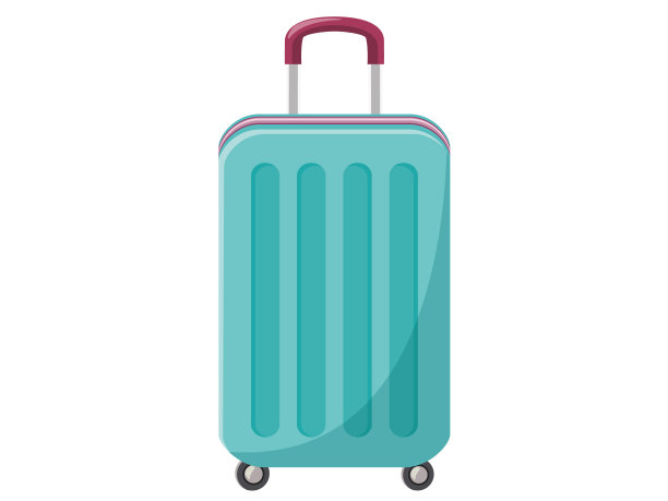 手提箱图标插图[矢量图像]图片下载