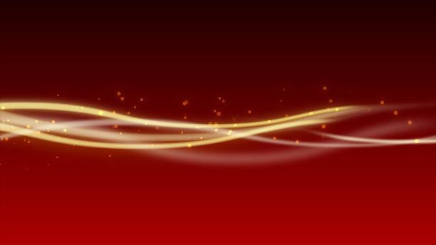 一个轻轻流动的红色波浪背景图片下载