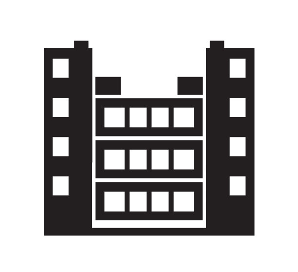 元素轮廓单户住宅图片下载