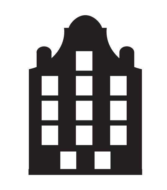 元素轮廓单户住宅图片下载