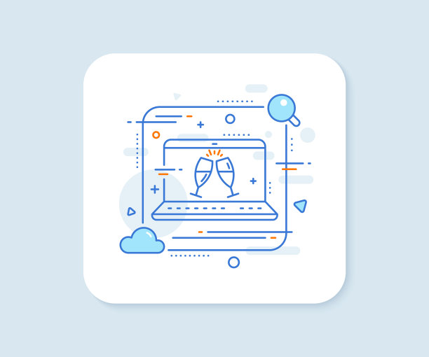 香槟酒杯系列象征浪漫庆典图片下载