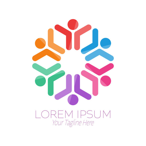 社区图标社交网络团队朋友图片下载