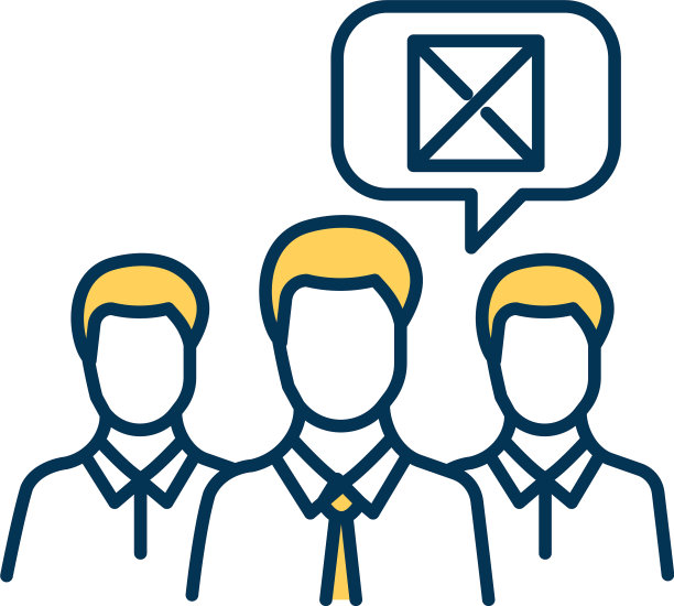 营销团队RGB彩色图标图片下载