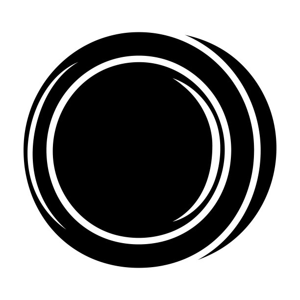 矢量字形椰子图标。孤立的坚果剪影在卡通风格。白色背景上的黑色象形文字。图片下载