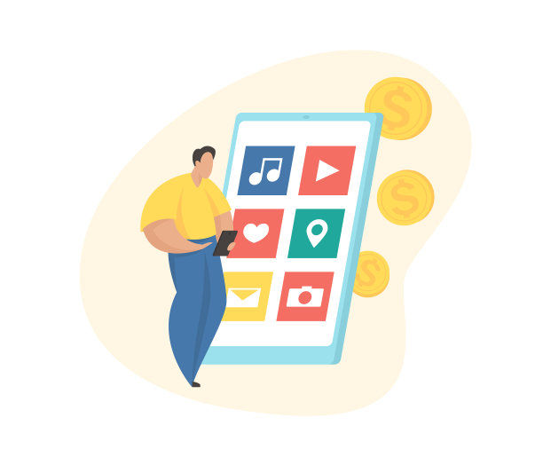 应用盈利概念手机应用图片下载