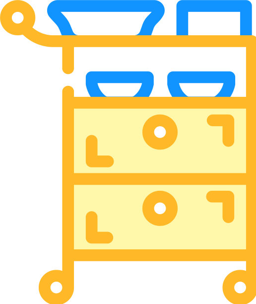 有轨飞机食物的颜色图标图片下载