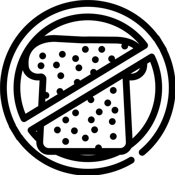 禁止食品线图标线图片下载