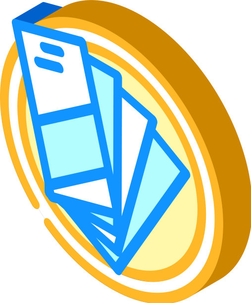 表与小册子等距图标图片下载